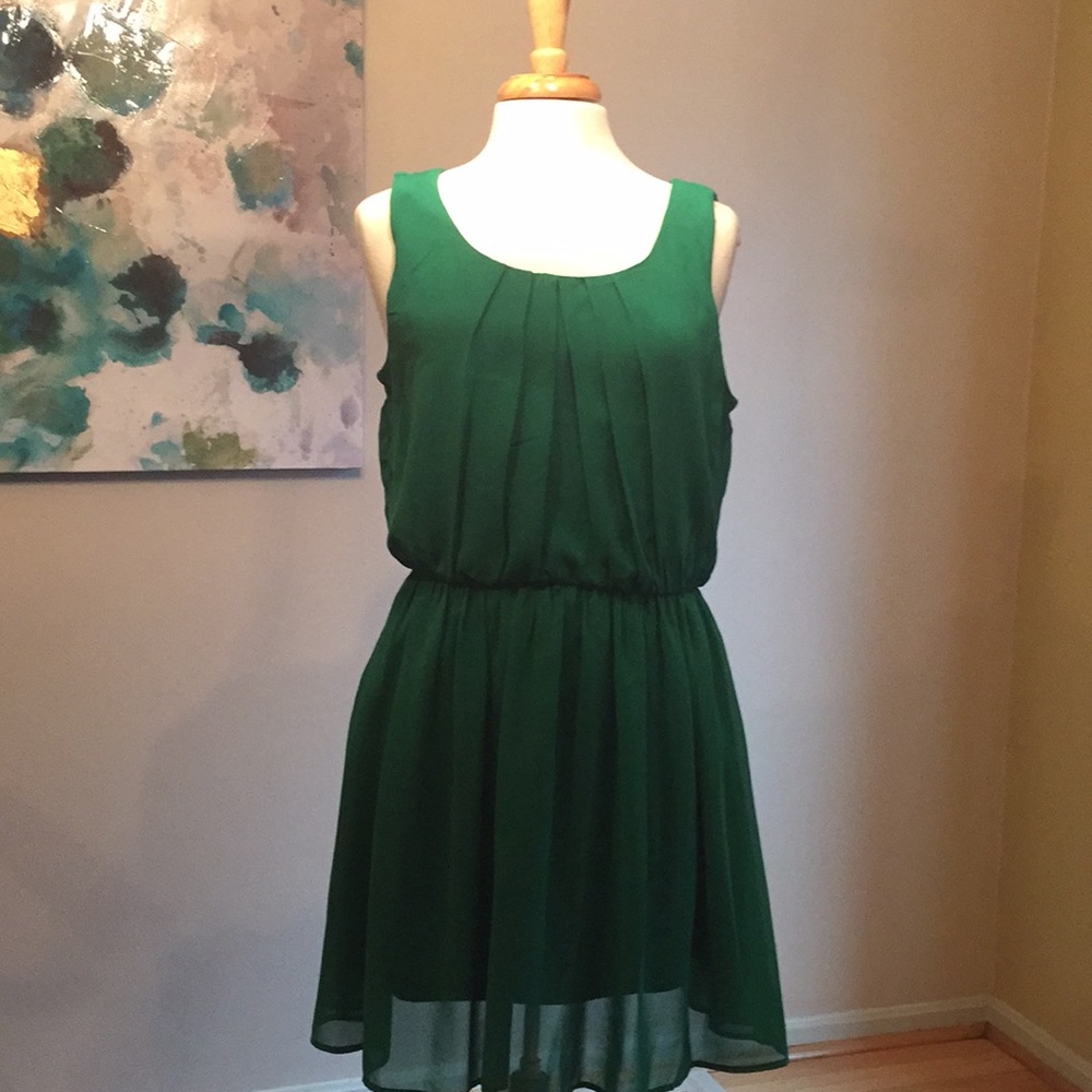 Green dress